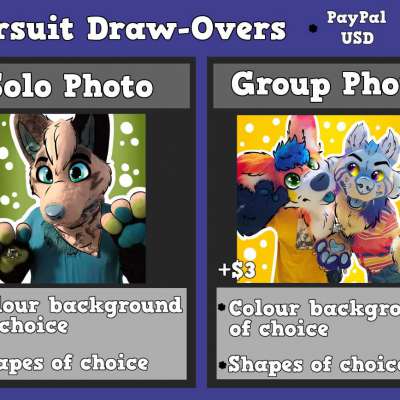 Fursuit Draw-over Commissions! Profile Picture