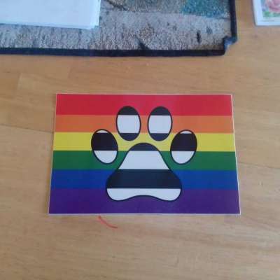 Straight Fur Ally Sticker Profile Picture