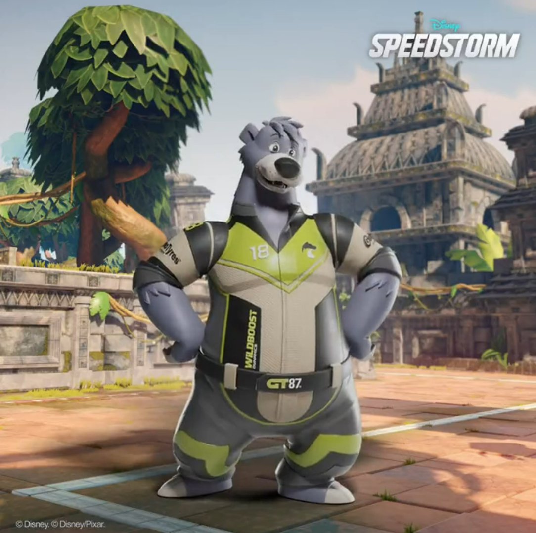 The Jungle Book’s Baloo will be a playable character in Disney Speedstorm - My Nintendo News